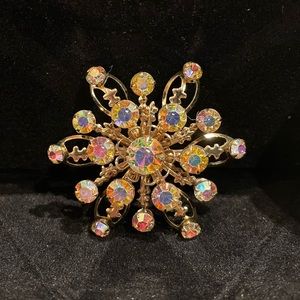 Vintage brooch - sunburst pattern w many options! Seasonless